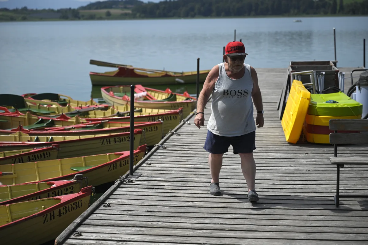Bootsvermietung am Pfäffikersee.